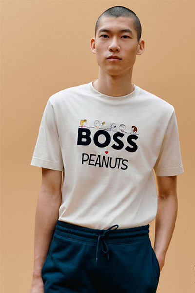 علامتا BOSS × PEANUTS تعيدان إحياء روح المرح والطفولة بمجموعة أبطالها تشارلي براون وسنوبي